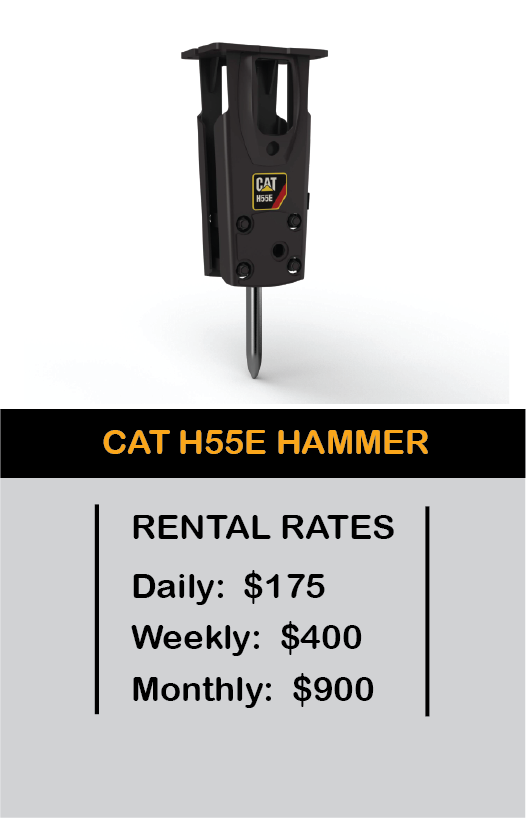 Attachment CAT H55E Hammer
