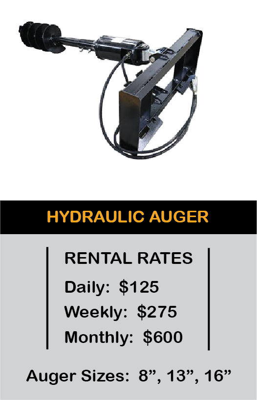 Attachment Hydraulic Auger